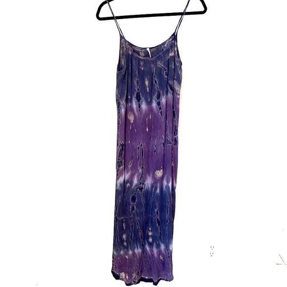NWT Lani California Tie Dye Maxi Dress M - Picture 5 of 10